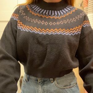 Cropped sweater